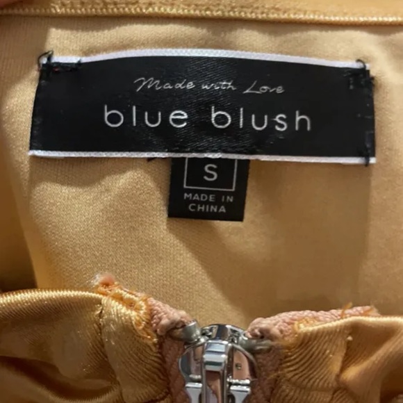 Blue blush corset top - Picture 3 of 3